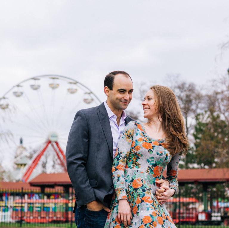 Windy Engagements at Rye Playland