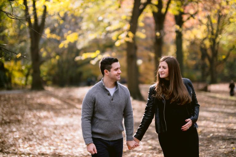 Modern Maternity Session in Central Park