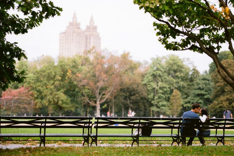 Natural and Stylish NYC Engagement Photos